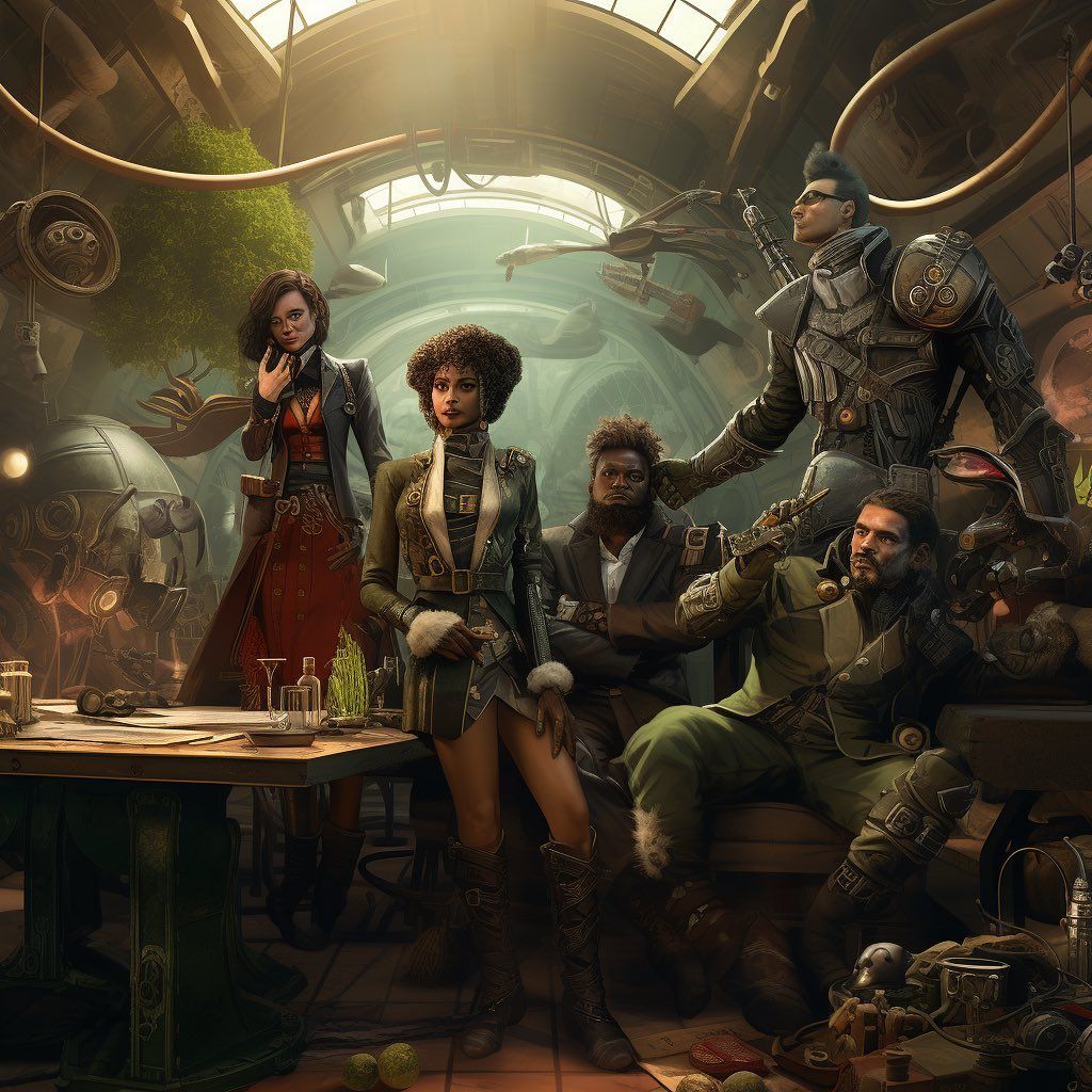 Steampunk Strategists at the Inventors' Summit